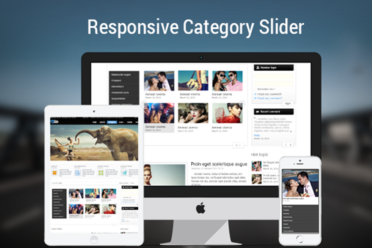 Nile - Free WordPress Magazine Theme, a WordPress Template by Digipieces (Photo 3 of 5)