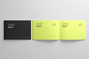 Landscape Brochure Mockup, a Books & Magazine Mockup by Templeste (Thumbnail 1 of 2)