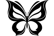 Elegant Butterfly Silhouette, an Object Graphic by Creativeshirt (Thumbnail 5 of 17)