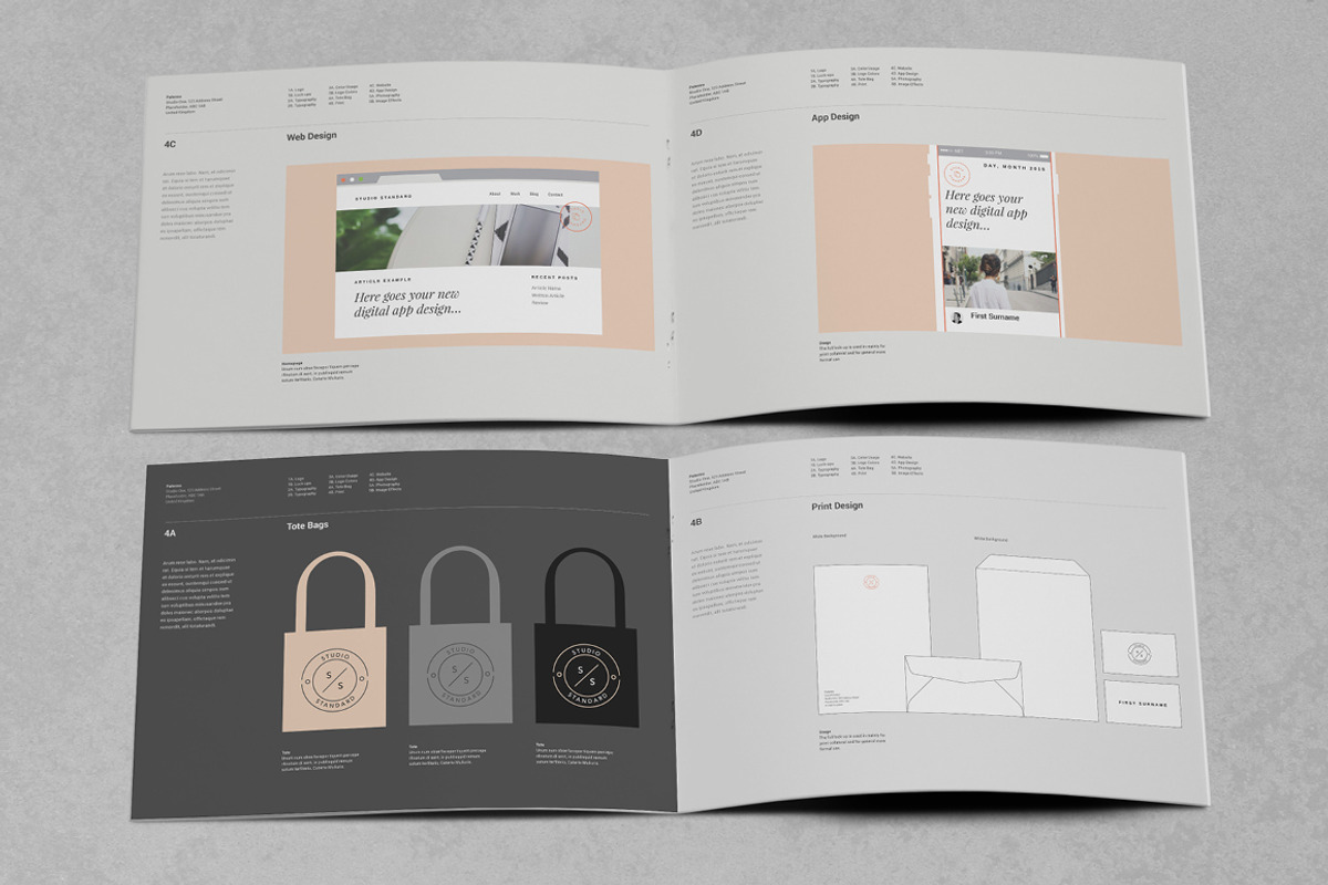 Palermo Brand Manual, a Brochure Template by Studio Standard (Photo 2 of 5)
