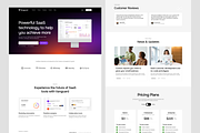 Vanguard SaaS Website UI Kit: Figma, an UI Kit Template by Designspace (Thumbnail 7 of 9)