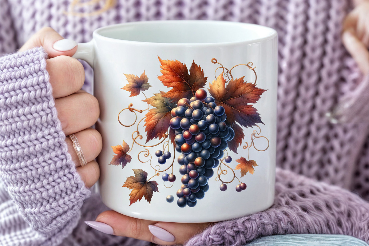 Watercolor Autumn Sublimation, an Illustration by Pixels.Craft (Photo 7 of 7)