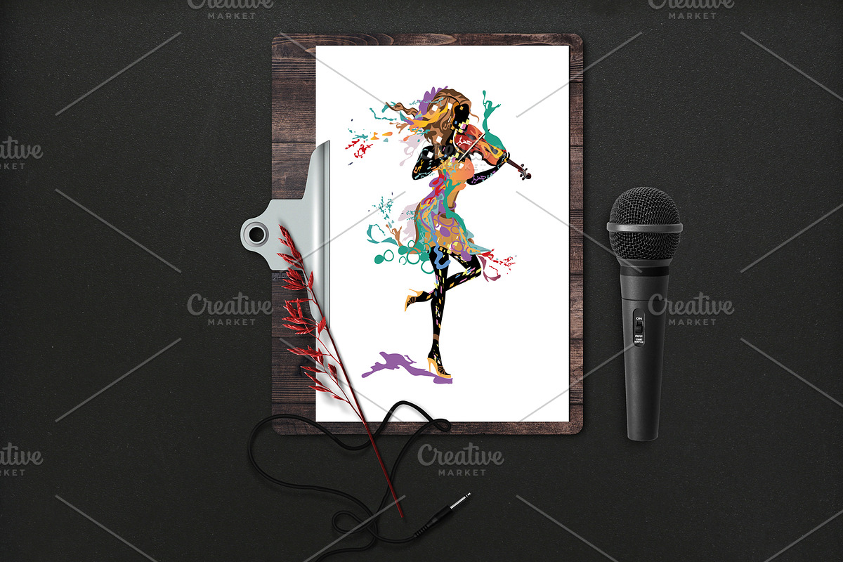 Abstract musicians., a Person Illustration by Laifalight (Photo 6 of 13)