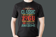 Vintage Birthday T Shirt Design, a Graphic by Vector Portal (Thumbnail 2 of 5)