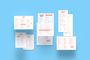 Premium Restaurant Menu Template Set, a Print Template by Soigné Branding Studio (Thumbnail 3 of 11)