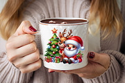 Baby Deer Christmas Sublimation Clip, an Illustration by SVGArt (Thumbnail 6 of 8)