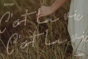 CS Sarah Dashed, a Script Font by Craft Supply Co. (Thumbnail 6 of 8)