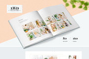 Wedding Album Template / AWD, a Brochure Template by ArealPro (Thumbnail 3 of 6)