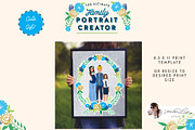 Portrait Creator Jewish Hanukkah, a Person Illustration by Lauren Lesley Studio (Thumbnail 9 of 16)