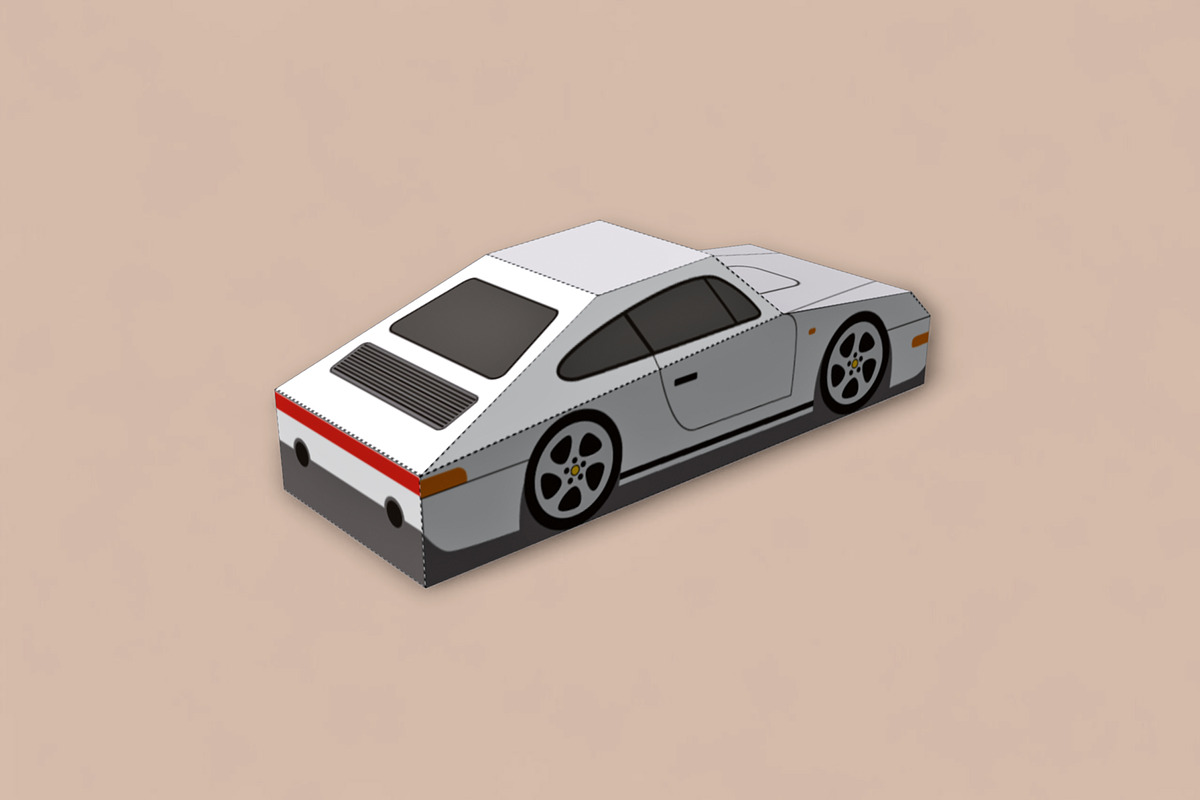 Car favor - 3d papercraft, a Templates & Theme by PAPER amaze (Photo 4 of 6)