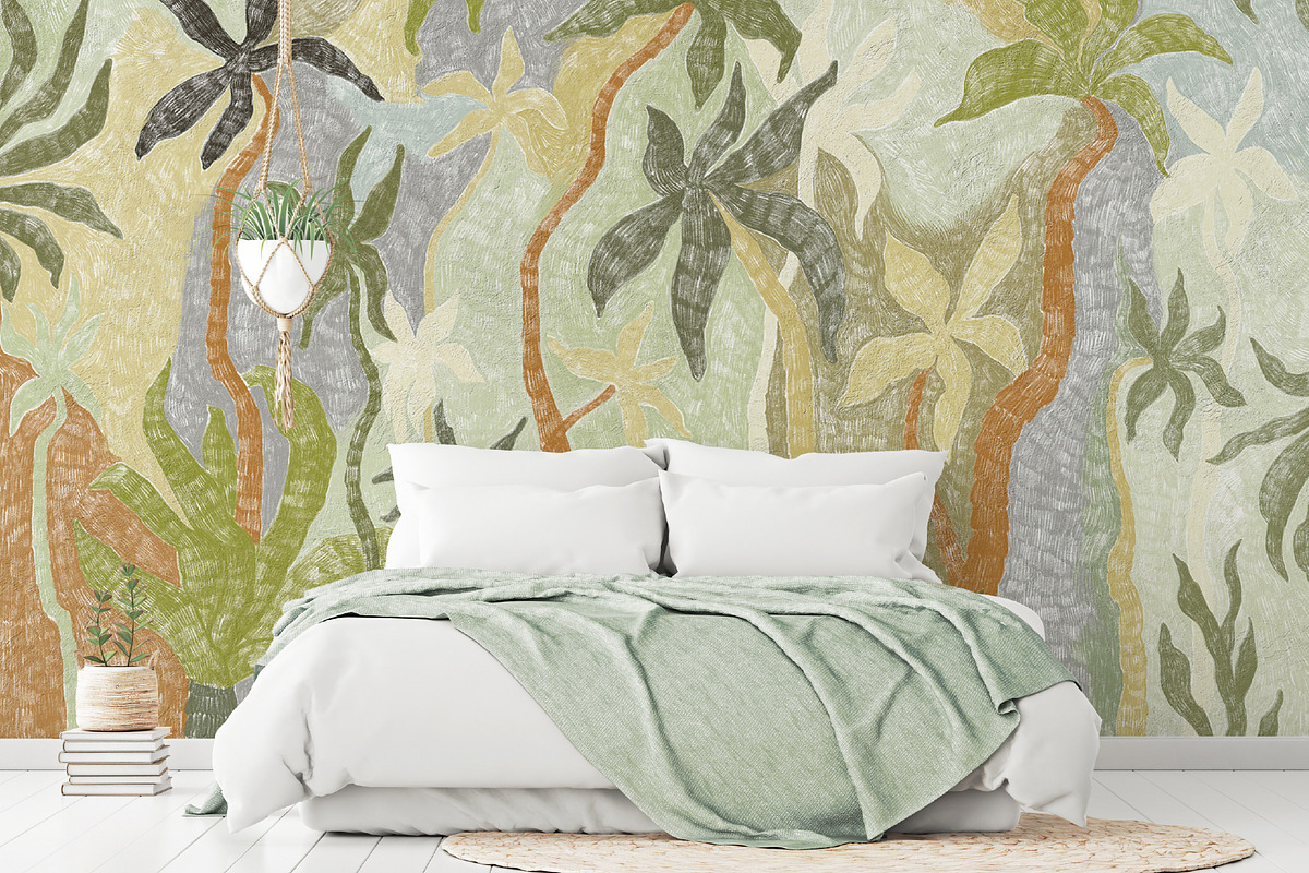 SAVARA – Tropical Wall Mural, a Wallpaper Graphic by Timofi Art (Photo 6 of 20)
