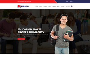 Education HTML Template - Eduhome