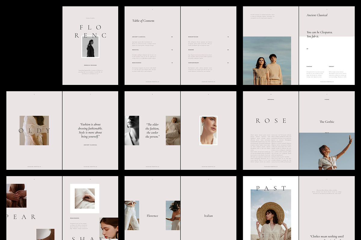 FLORENC Creative Portfolio, a Magazine Template by Arif Tri Ananta (Photo 14 of 14)