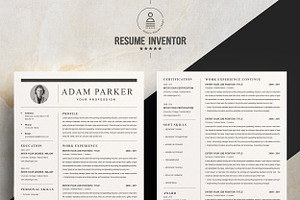 Clean Professional Word Resume