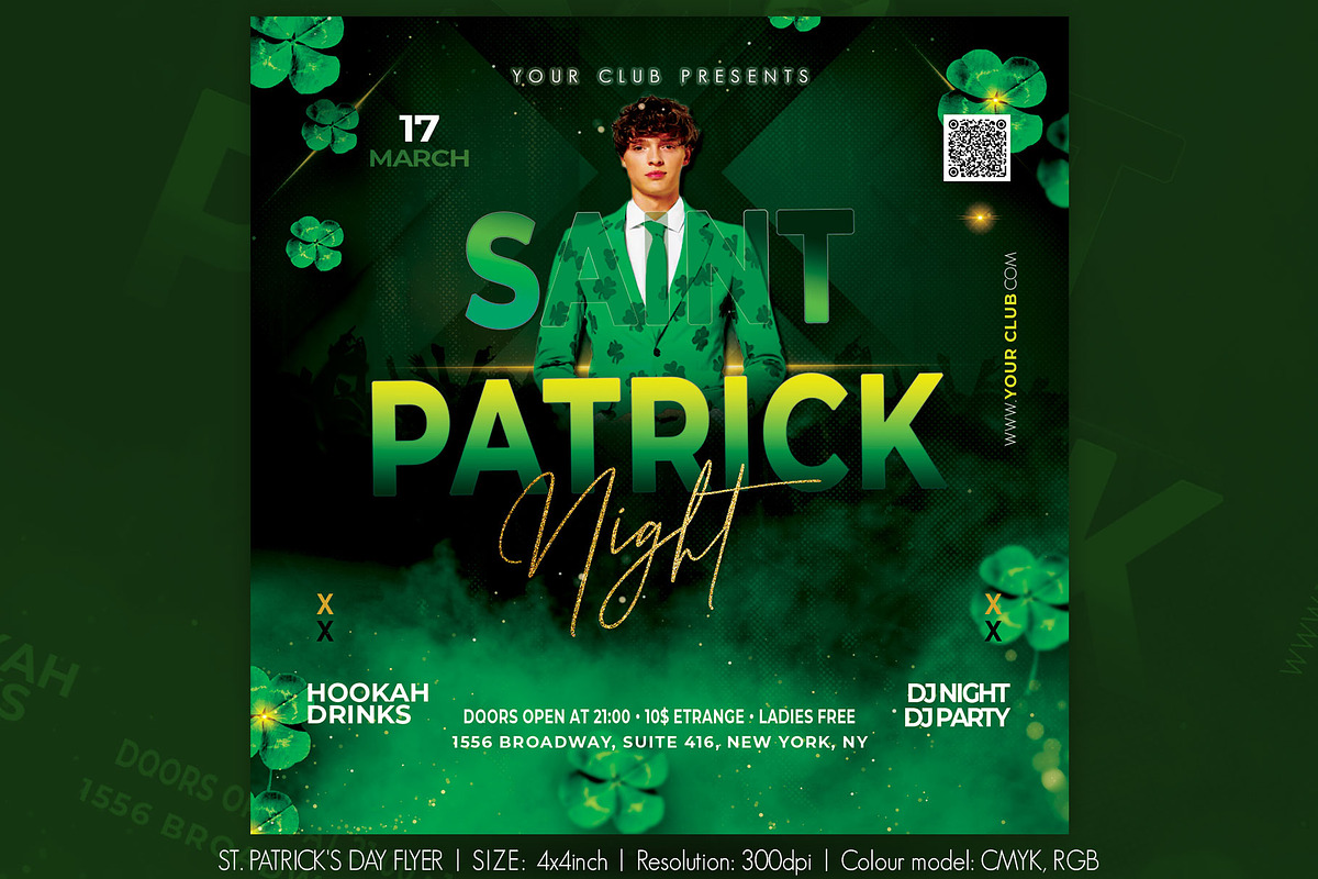 St. Patrick's Day Flyer, a Flyer Template by Artolus (Photo 1 of 2)