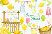 Lemonade Stand Clipart, a Food Illustration by Autumn Breeze (Thumbnail 1 of 4)