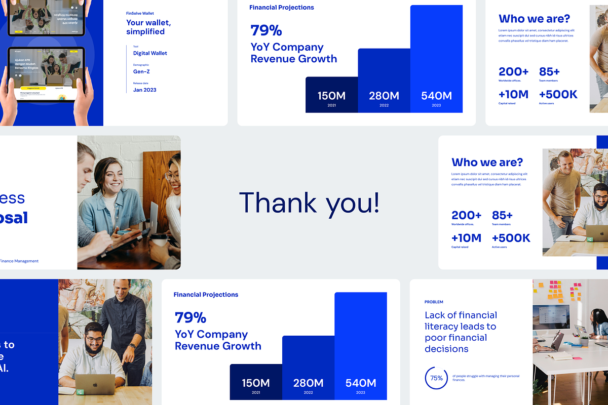 Pitch Decks Presentation Template, a Presentation Template by Magika Studio (Photo 6 of 6)