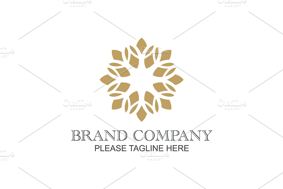 20 Logo Flower Templates Bundle, a Branding & Logo Template by Friendesigns (Photo 2 of 21)