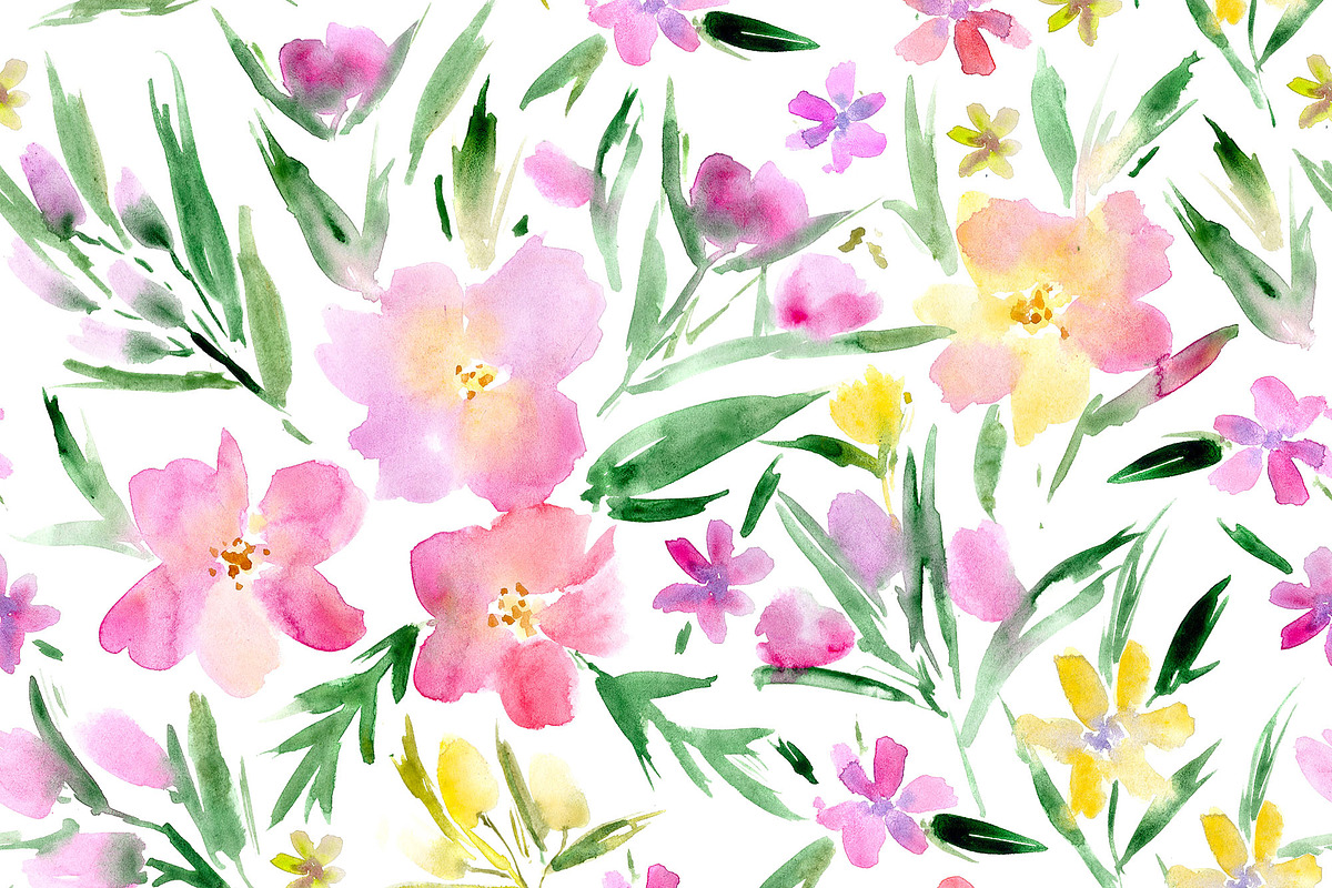 Royal garden - seamless florals, a Pattern Graphic by Katerina Tova (Photo 12 of 15)