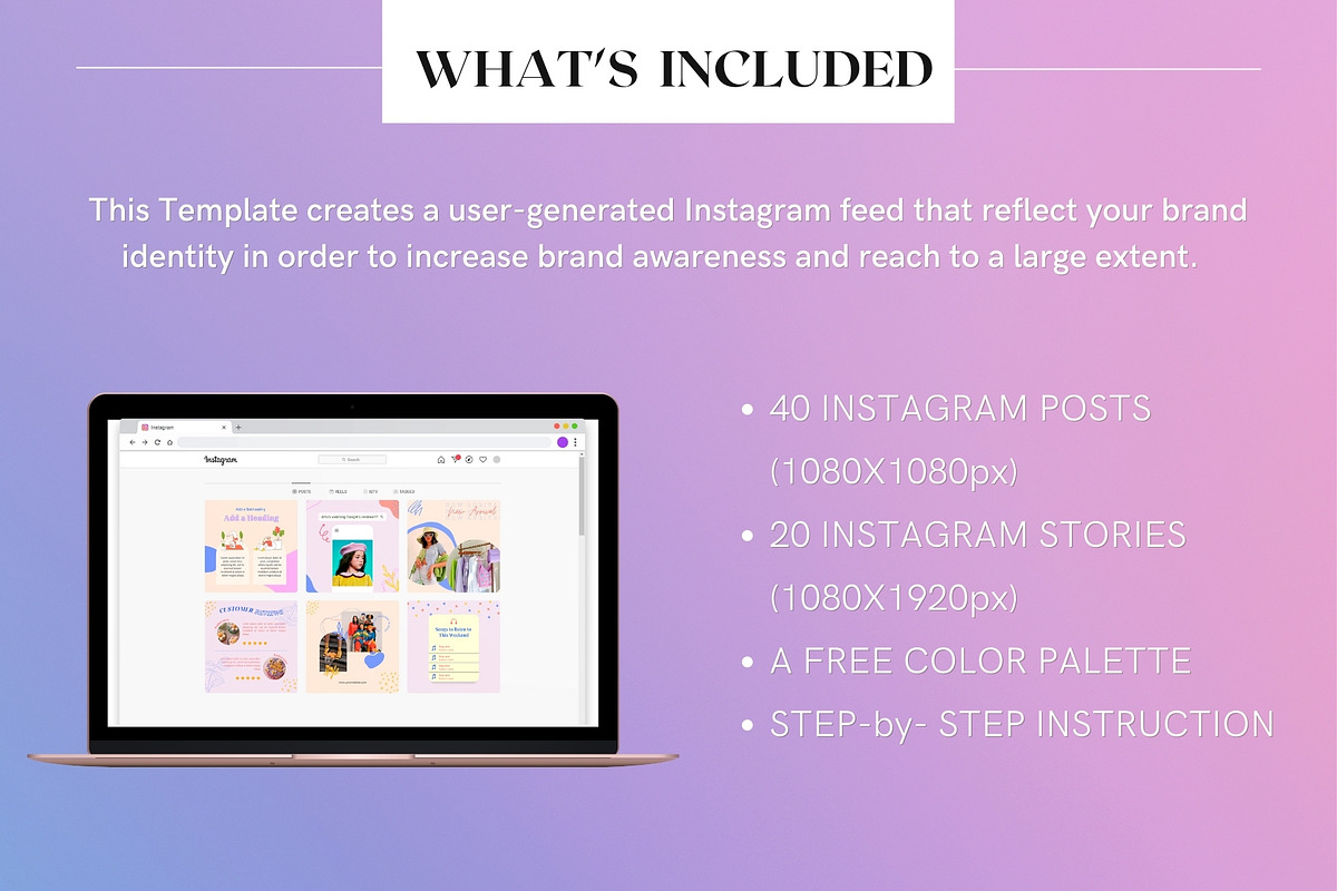 50% OFF Instagram Bundle| Canva, a Social Media Template by DesignbySamVN (Photo 4 of 10)