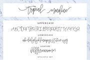 SALE !!! The Tropical - 5 Fonts, a Font by Dirtyline Studio (Thumbnail 19 of 19)