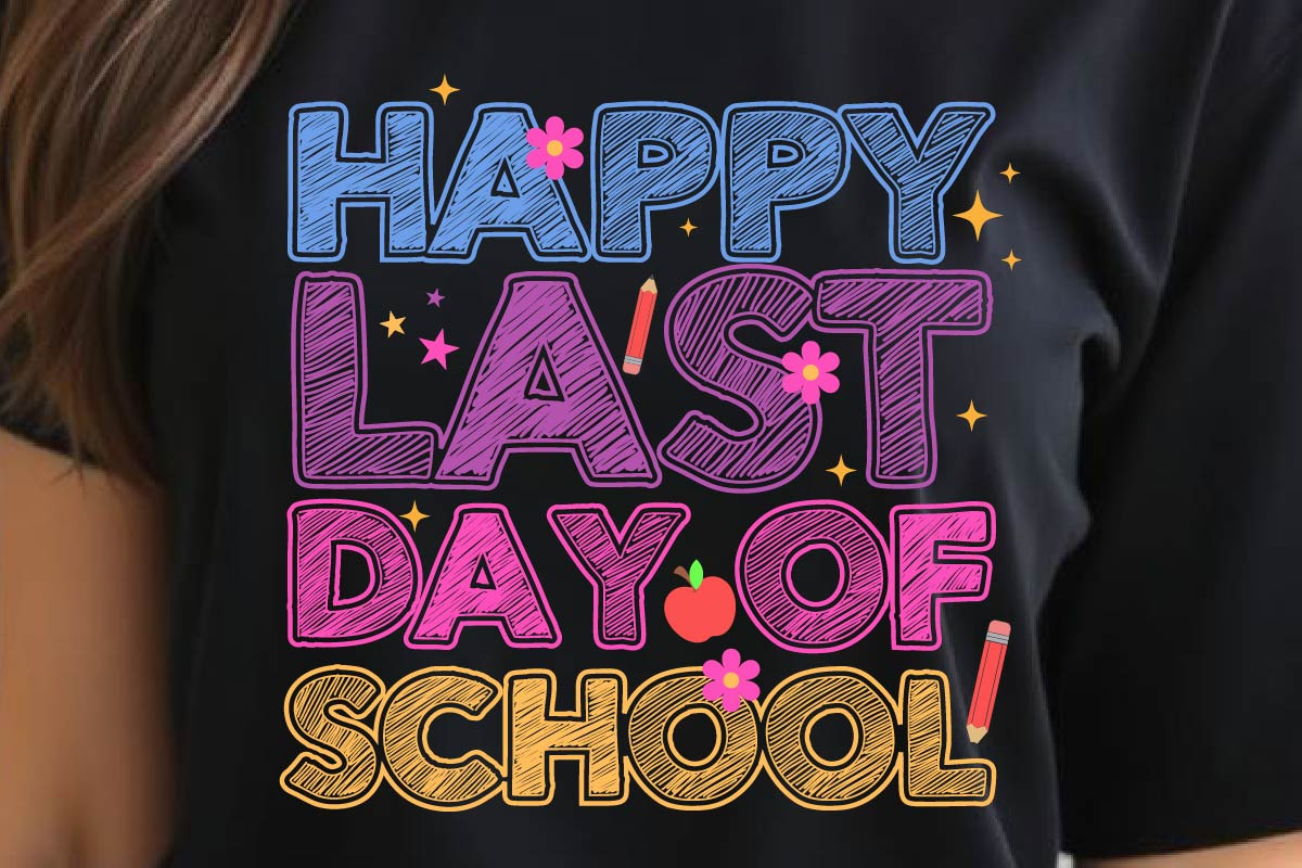 Happy Last Day Of School Svg PNG, an Object Graphic by Digi_Design_World (Photo 3 of 7)
