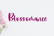 Blossomance Handwritten Font, a Font by typeflair (Thumbnail 1 of 5)