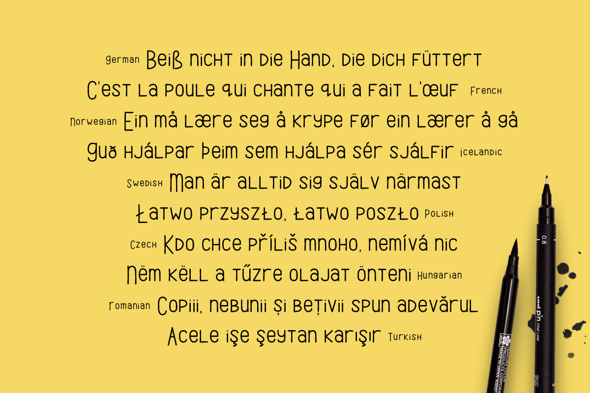 Maely | A Cute & Playful Typeface preview 6