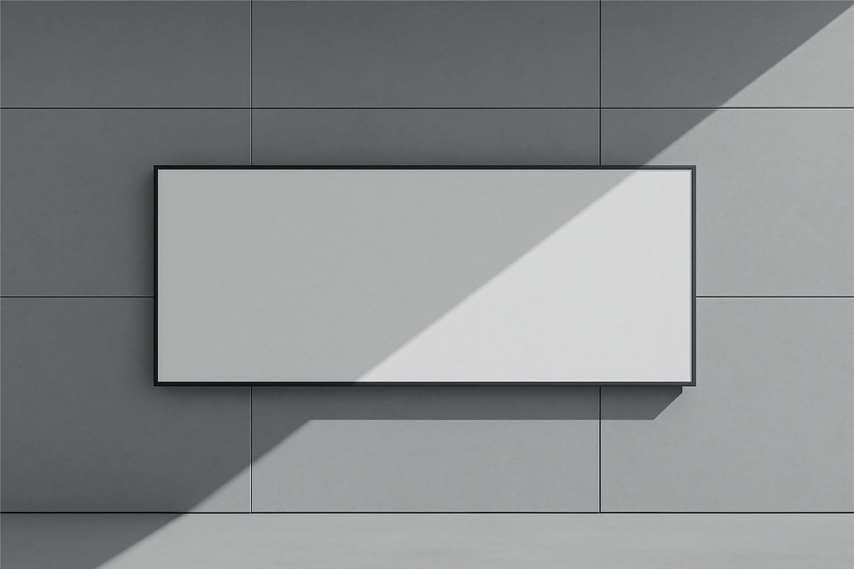 Modern Sunlit Billboard Mockup, an Advertising Mockup by Simplify Creative (Photo 2 of 2)