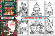 72 Xmas Corner Cute and Easy, a Seasonal Illustration by Design Station (Thumbnail 1 of 5)