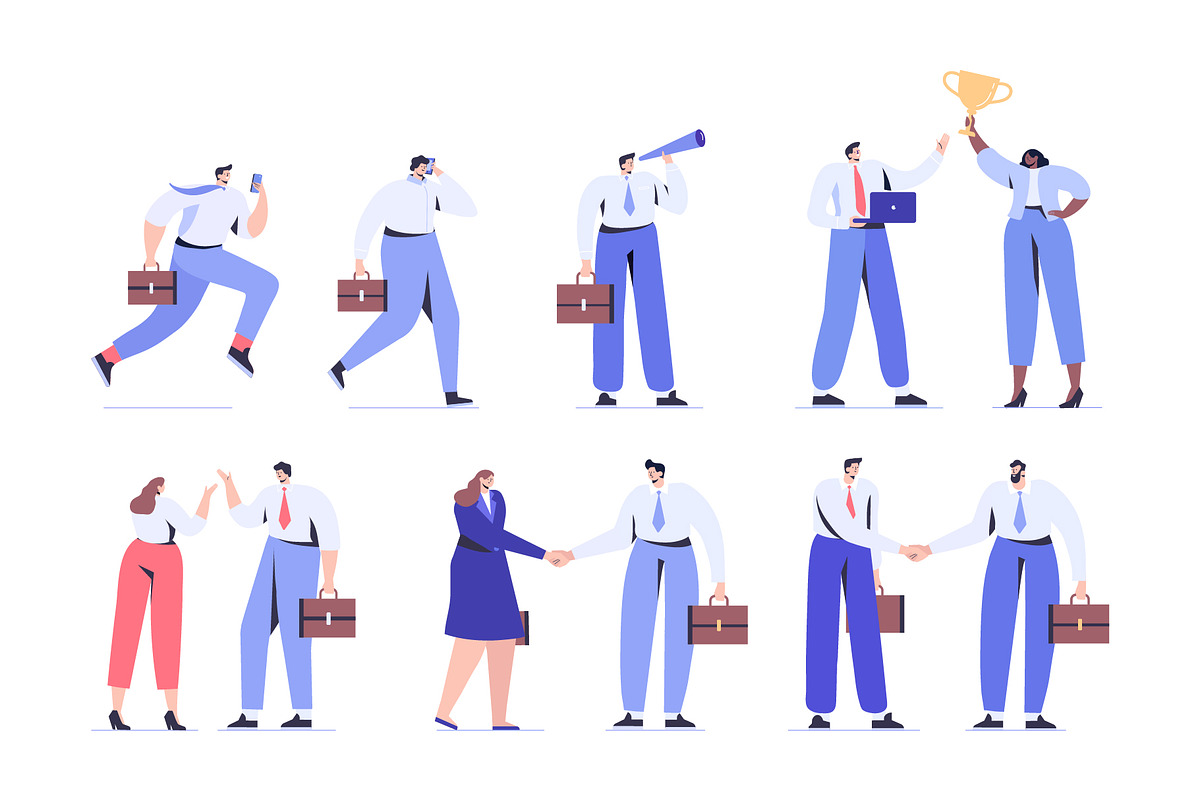 Big Vector set of people characters, a Person Illustration by Vector_Art (Photo 19 of 25)