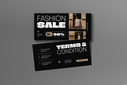 Fashion Sale Voucher, a Card Template by graphicook (Thumbnail 1 of 3)