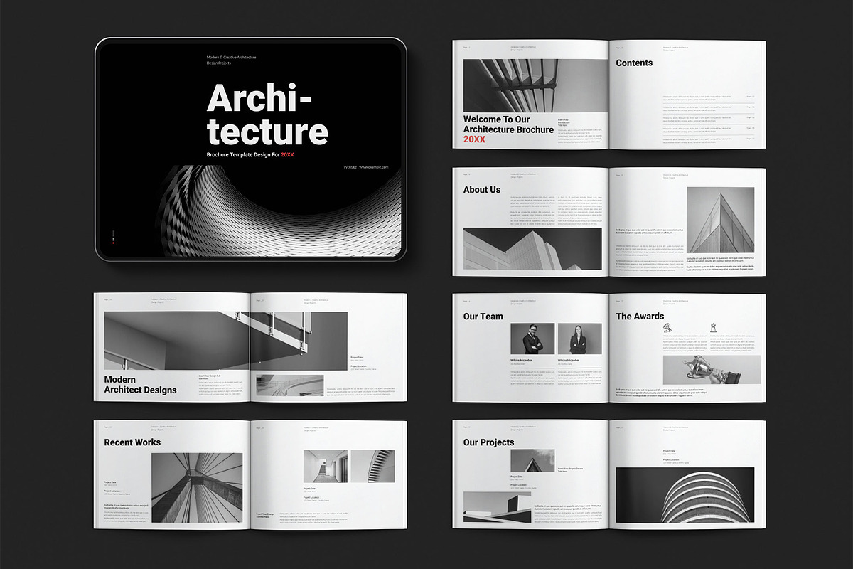 Digital Architect Brochure Landscape, a Brochure Template by E-Type (Photo 1 of 7)
