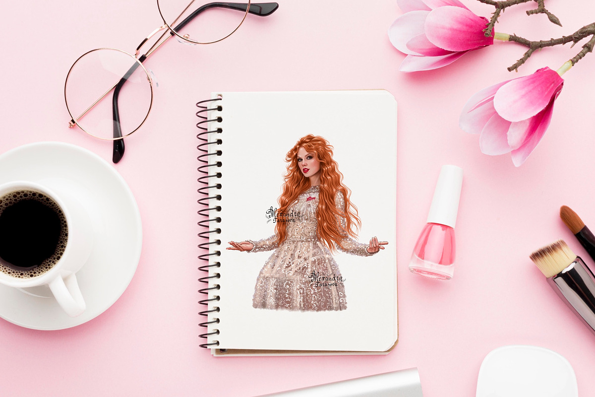 Taylor Swift Illustration, a Person Illustration by BigArtLab (Photo 2 of 3)