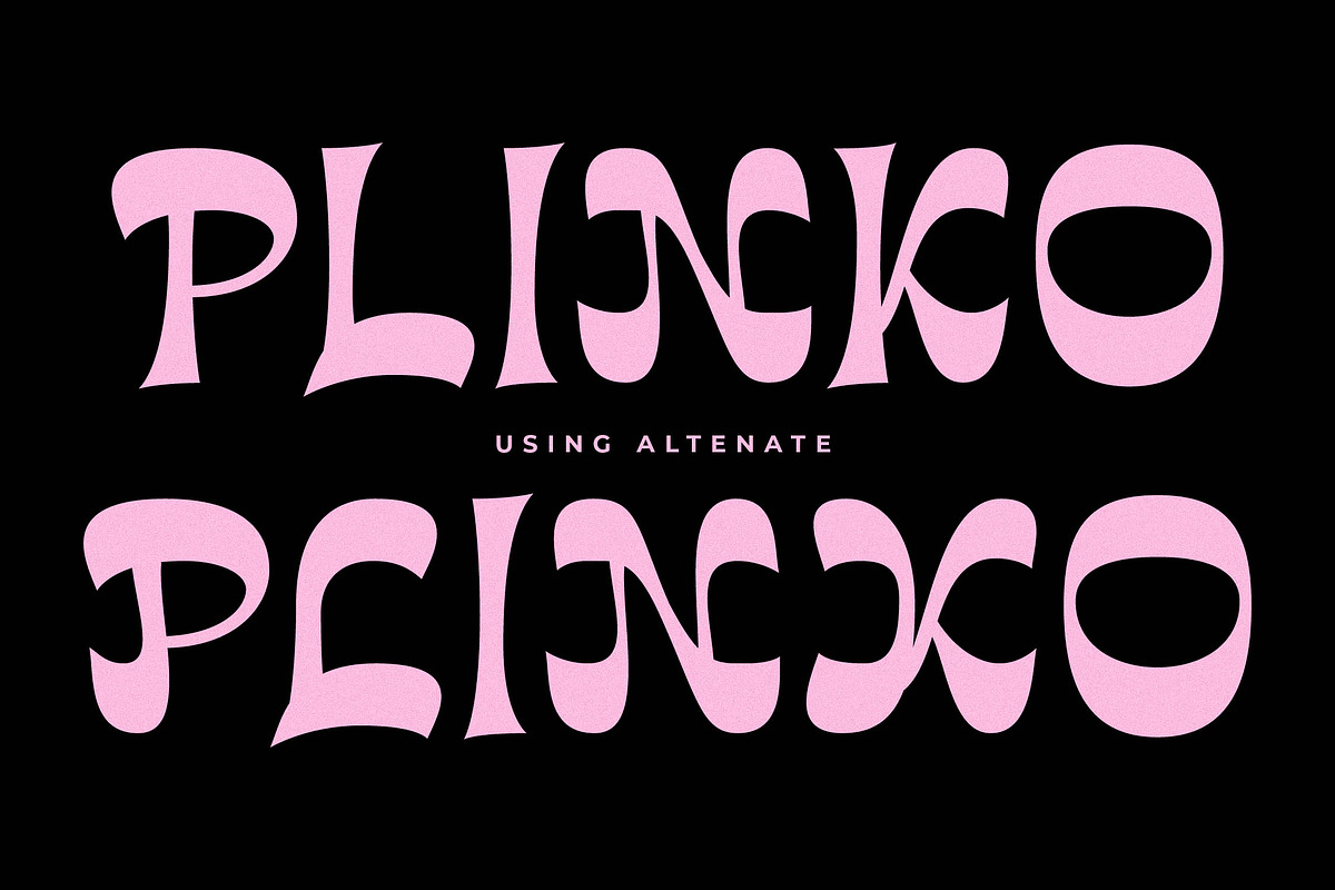 Plinko Display Font, a Serif Font by Storytype Studio (Photo 4 of 15)