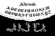 Bugenvil Modern Blackletter, a Blackletter Font by dansdesign (Thumbnail 6 of 8)