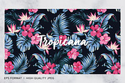 Tropicana, Tropical Print Patterns, a Pattern Graphic by ASTUDIO (Thumbnail 6 of 10)