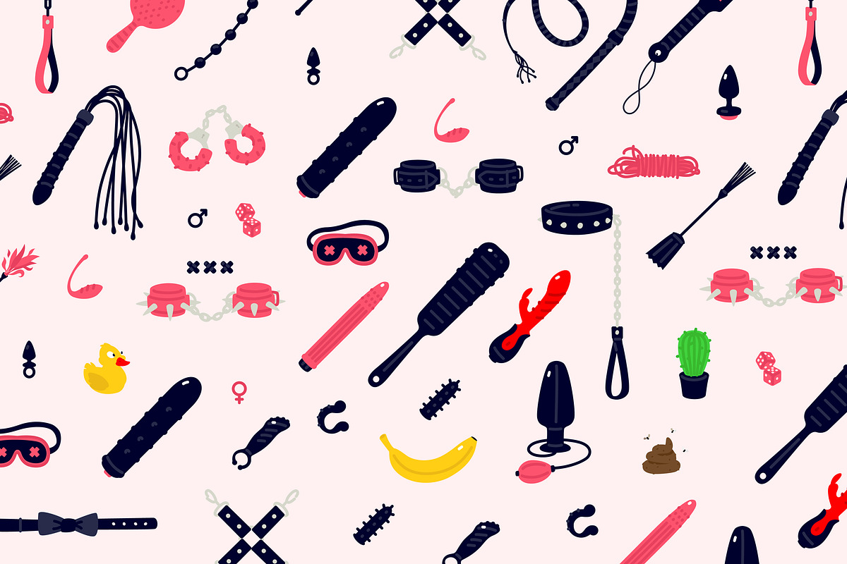 Sex toys and mistress!, an Object Illustration by GeekClick