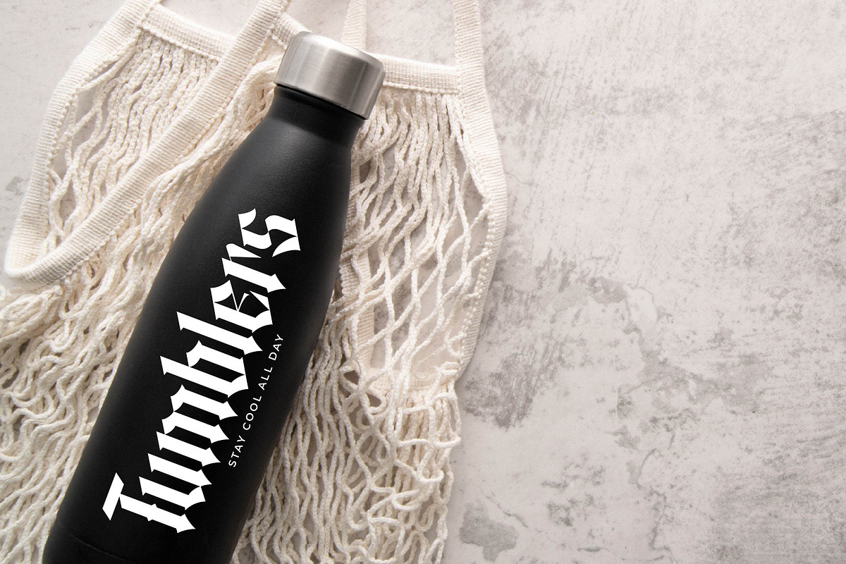 Merdlins Modern Blackletter Serif, a Blackletter Font by timelesstype.co (Photo 6 of 20)