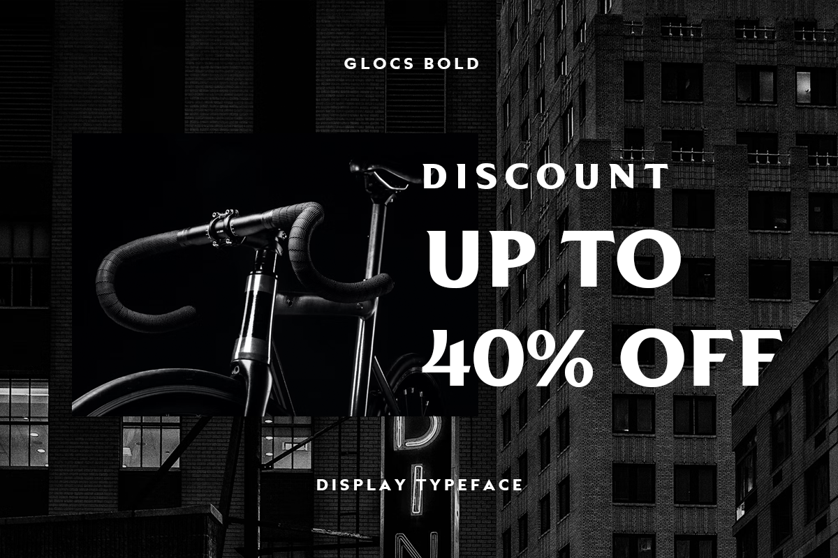 Vintage Font - Glocs, a Sans Serif Font by Yukita Creative (Photo 14 of 17)