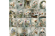 Herbal Meadow Garden Junk Journals, a Decorative Illustration by Nicole Branger Art (Thumbnail 9 of 15)