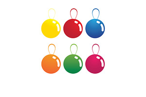 christmas decorative lights vector, a Graphic by LOGOCREATIVE