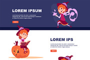 Little witch cartoon character with, an Object Illustration by Onyx (Thumbnail 3 of 3)