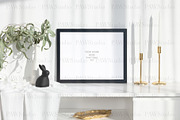 Black Photo Frame 4x3 Mockup, a Product Mockup by PawMockups (Thumbnail 6 of 8)
