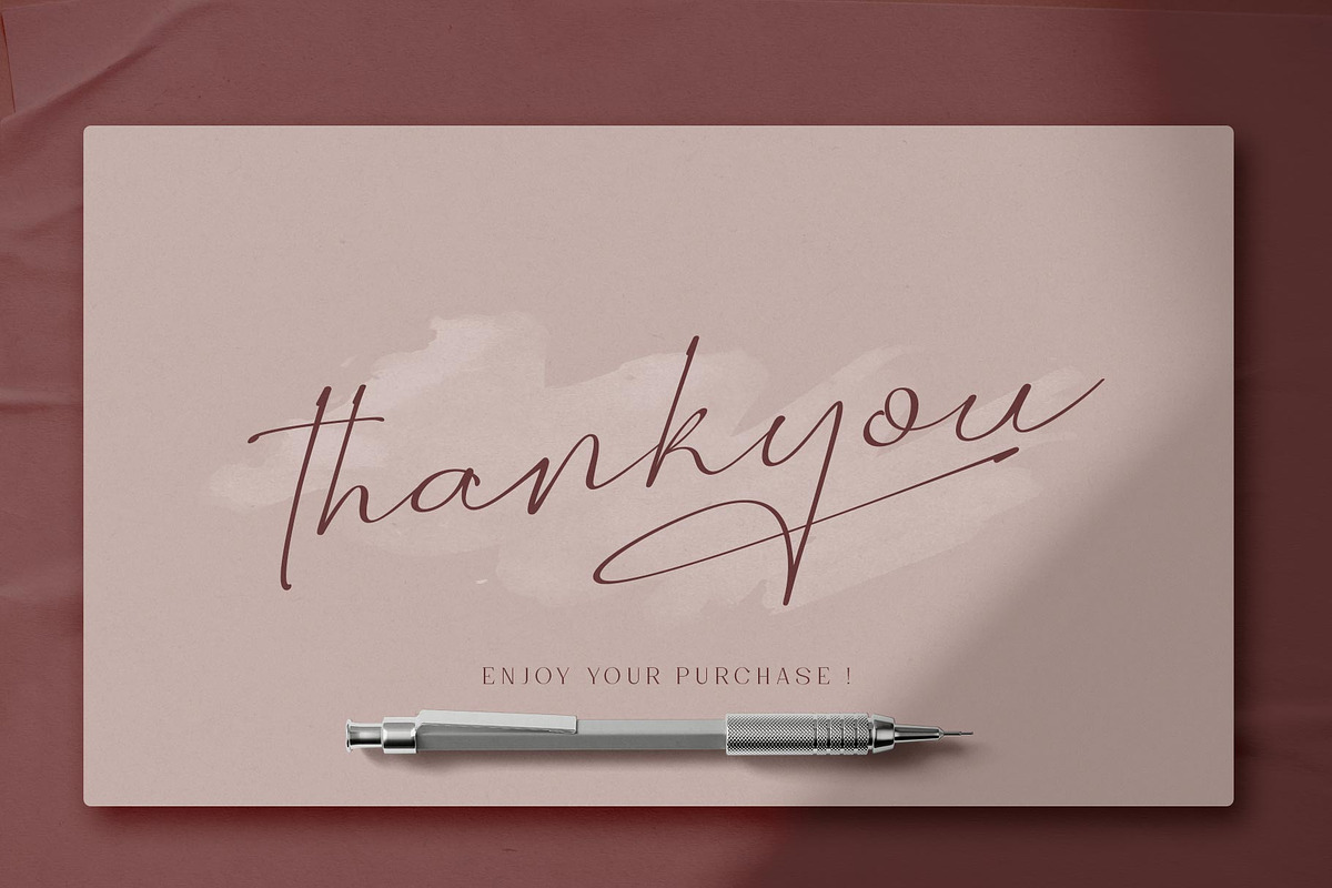 Wellyon Script signature, a Script Font by alit design (Photo 15 of 15)