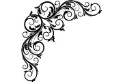 Elegant Vintage Floral Corner Frame, a Decorative Illustration by Designer_Momina (Thumbnail 15 of 21)