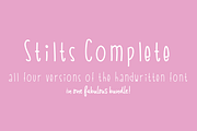 Stilts Bundle, a Font by Ray of Light Design (Thumbnail 1 of 8)