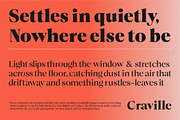 Craville Font, a Serif Font by Glyphminds Studios (Thumbnail 10 of 10)