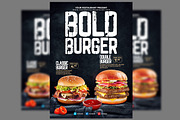Burger Flyer, Poster, a Flyer Template by bunebx (Thumbnail 1 of 4)
