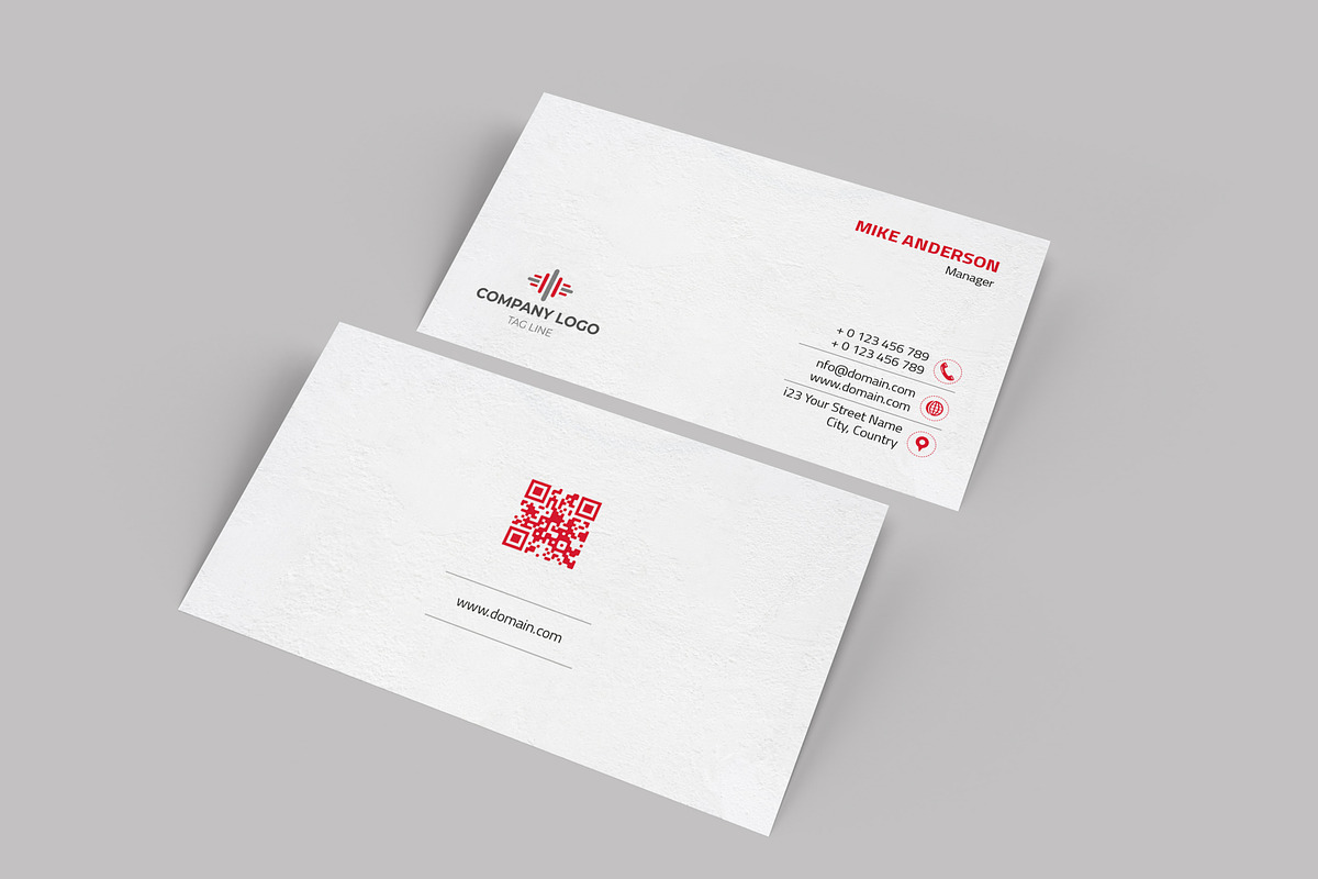 Minimal Business Card, a Business Card Template by designSultan (Photo 2 of 3)
